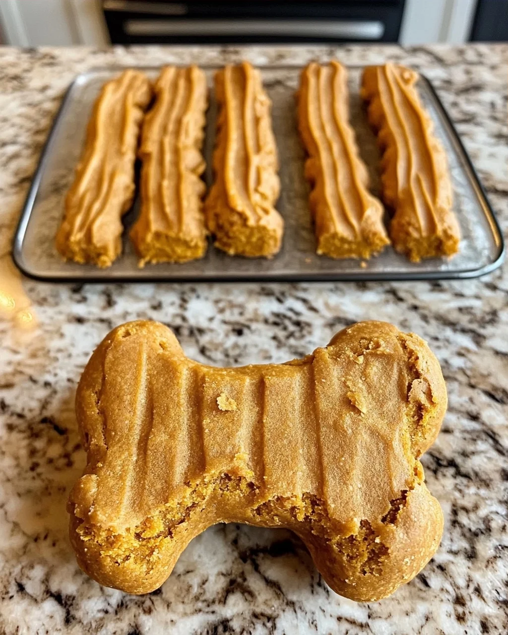 Peanut Butter Pumpkin Dog Treats
