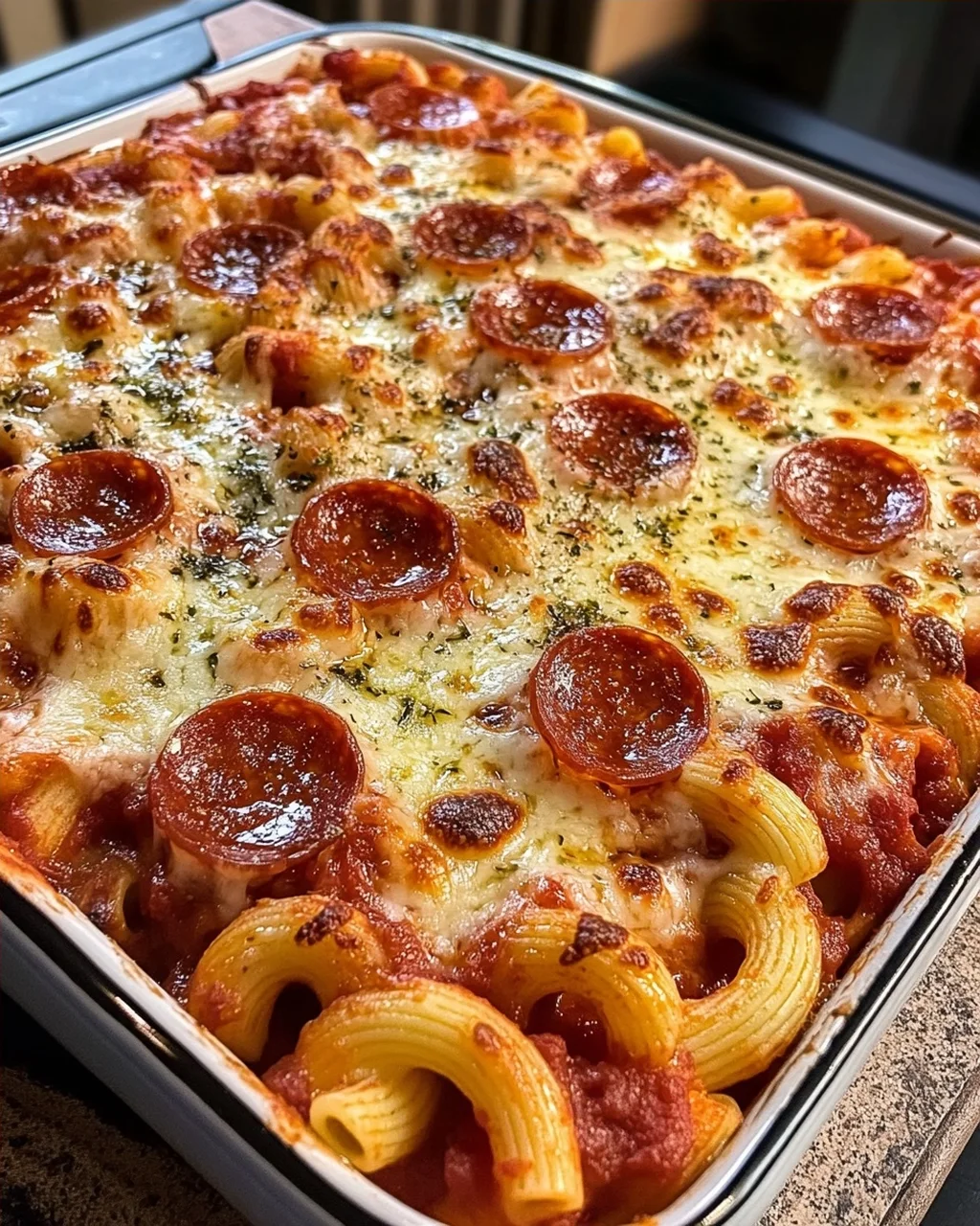 Pizza Pasta Bake