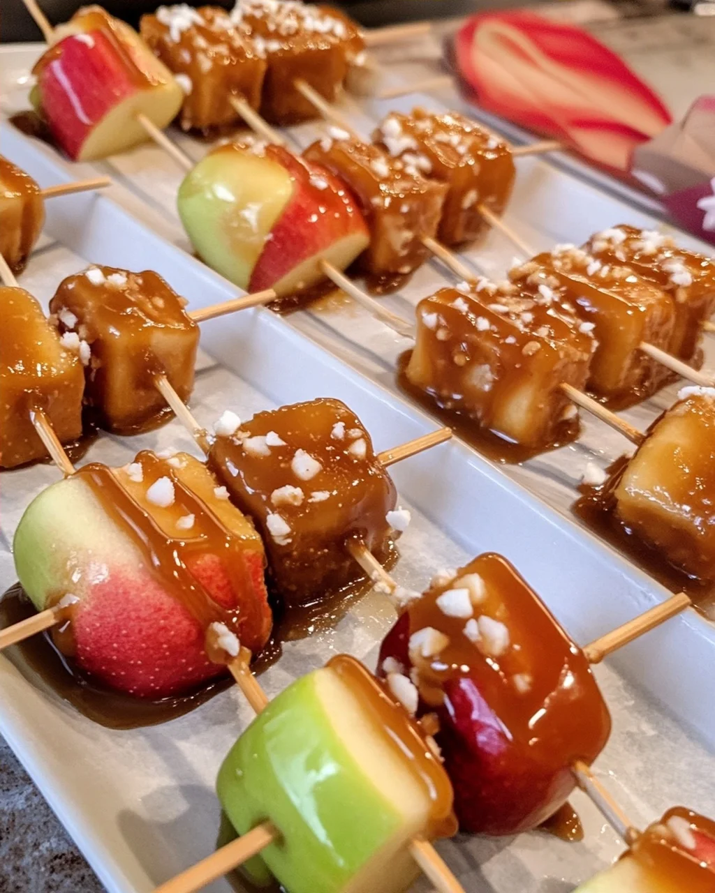 Pretzel Apple Bites