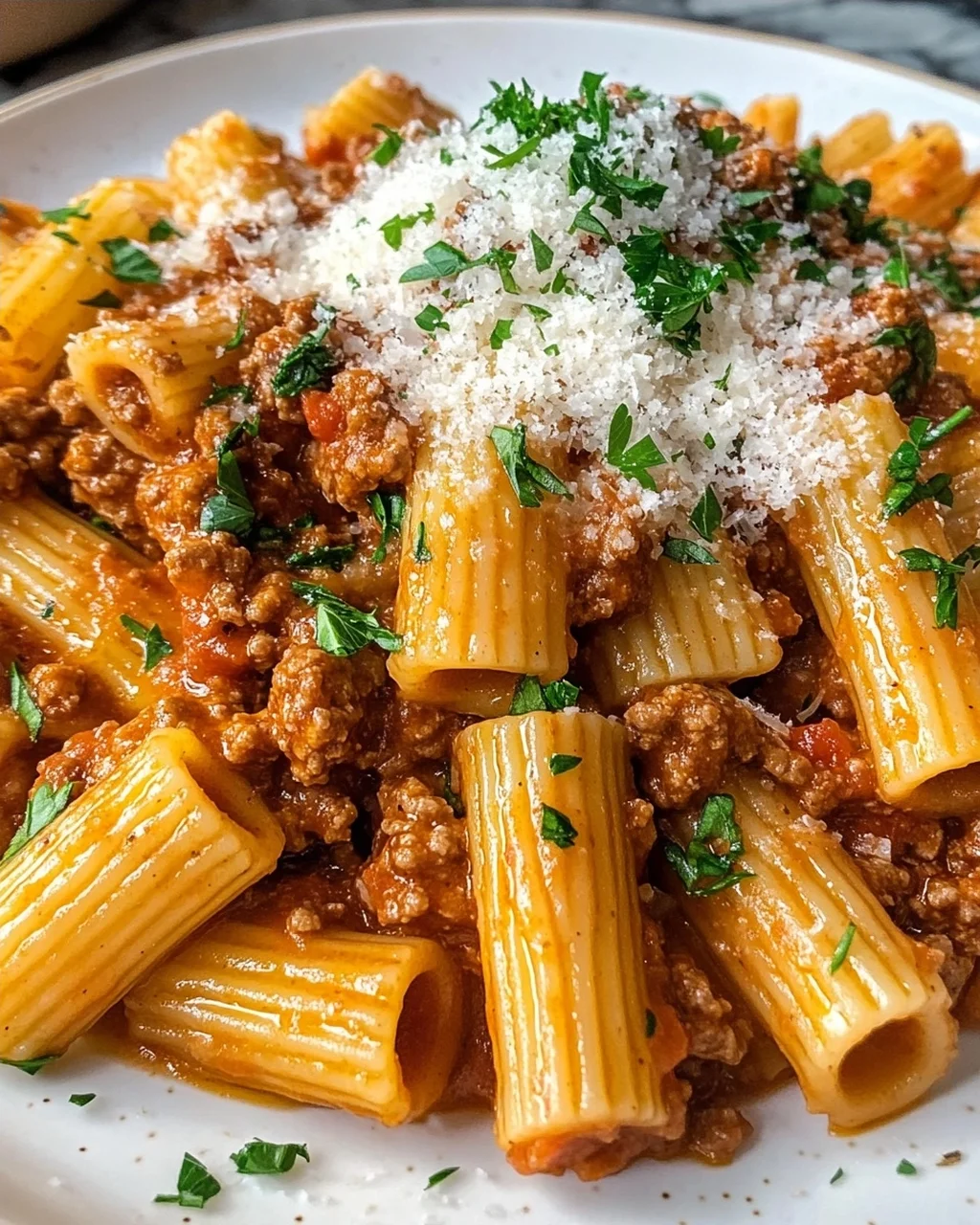 Rigatoni Bolognese