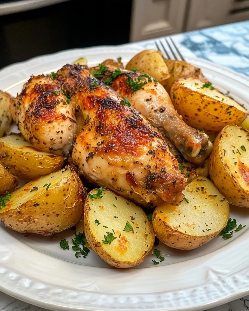 Roasted Chicken and Potatoes