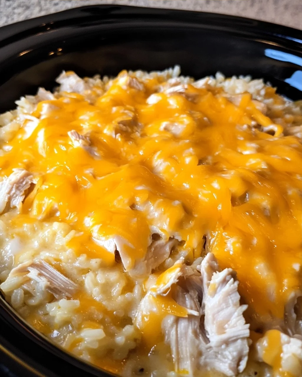 Slow Cooker Chicken and Rice Casserole