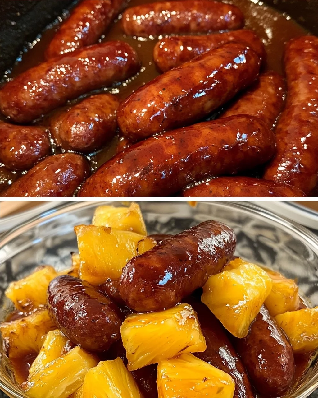 Slow Cooker Cocktail Sausages