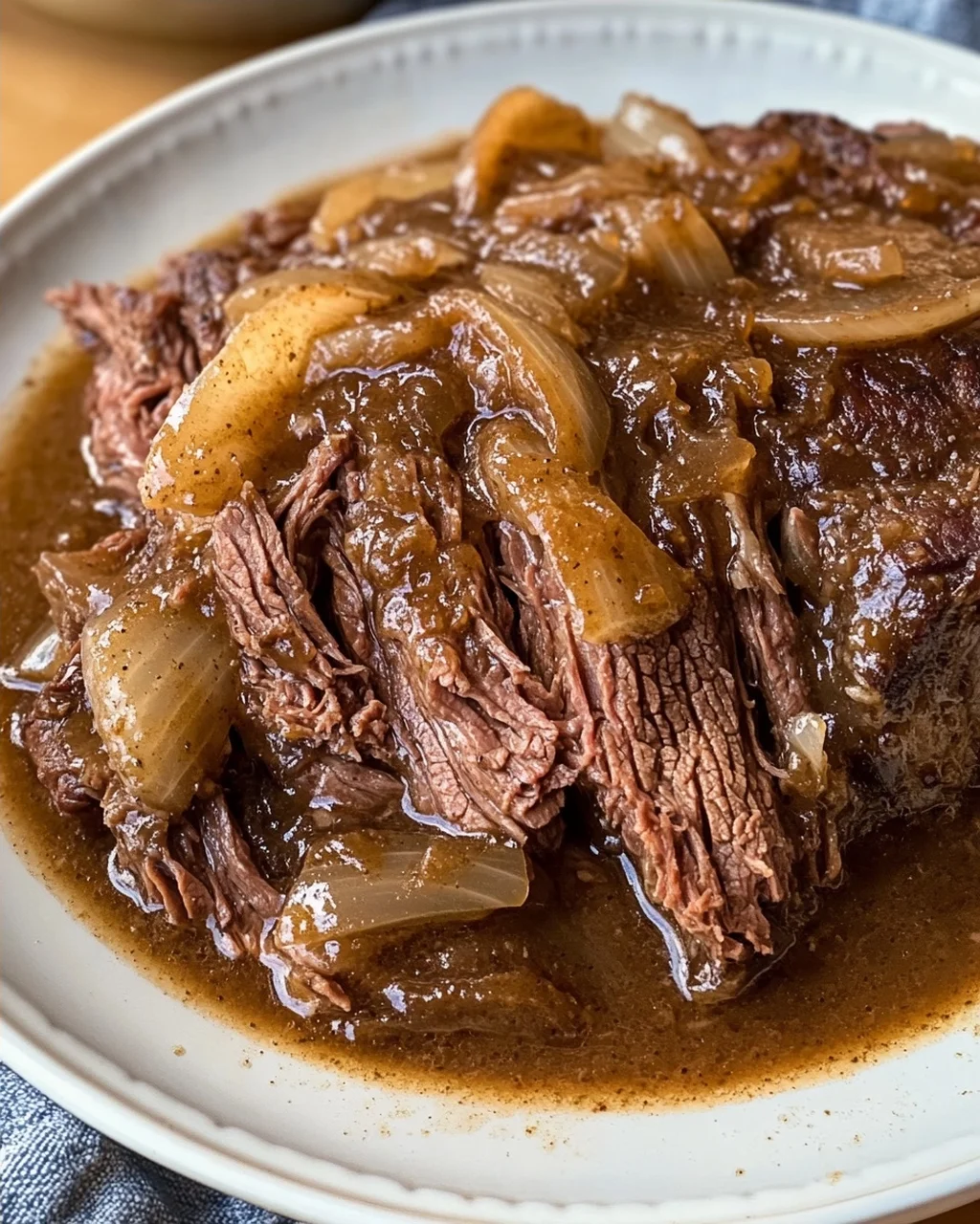 Slow Cooker French Onion Pot Roast