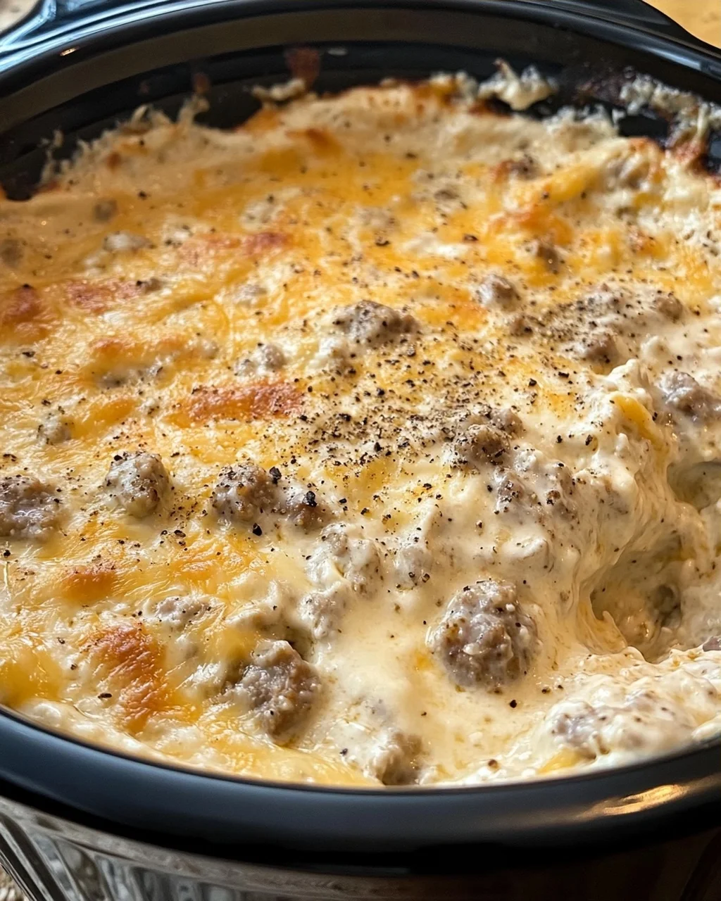 Slow Cooker Sausage Dip