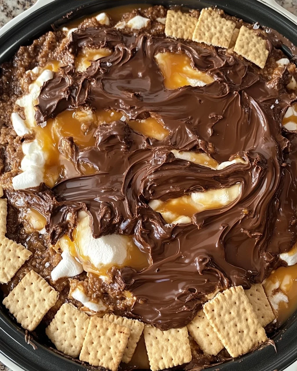 Slow Cooker S’mores Dip