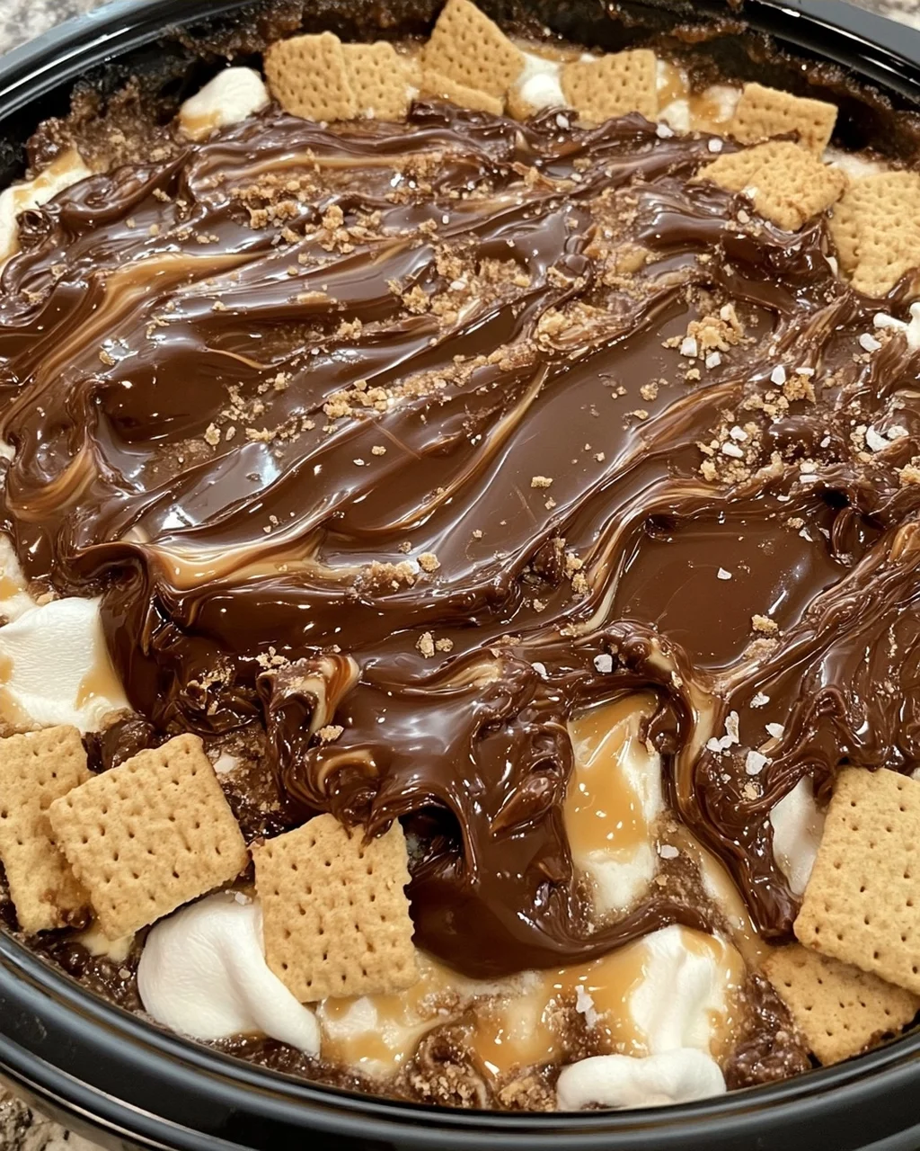 Slow Cooker S’mores Dip