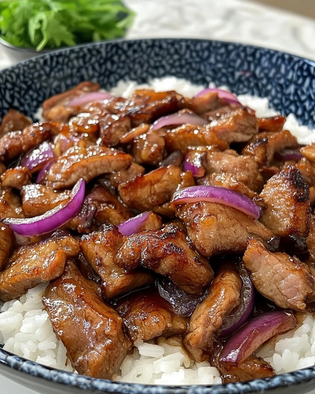 Soy Garlic Pork Stir Fry