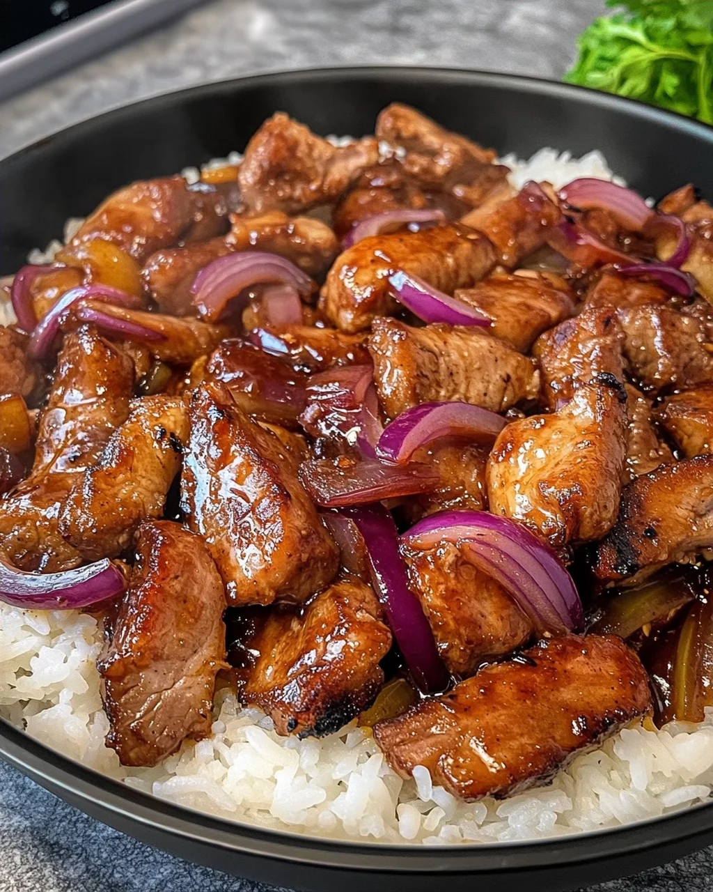 Soy Garlic Pork Stir Fry
