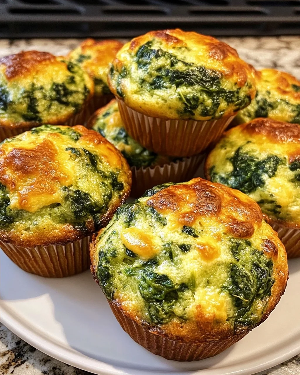 Spinach and Cheese Muffins