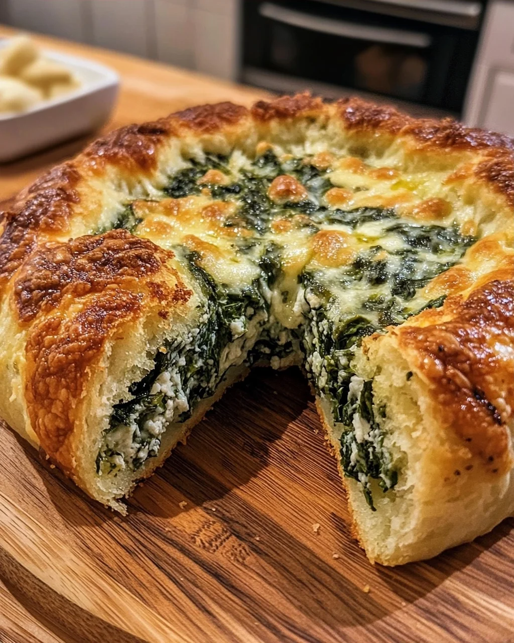 Spinach and Cheese Ring