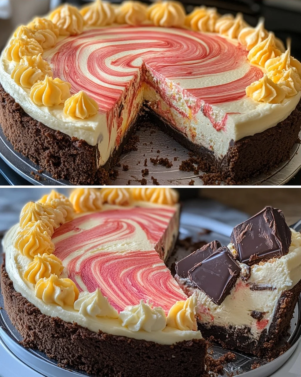 Swirled Cheesecake