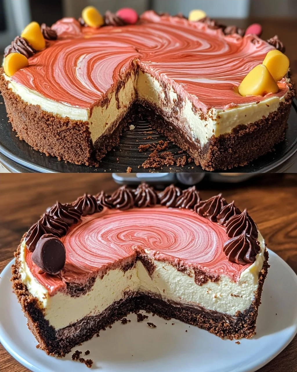 Swirled Cheesecake