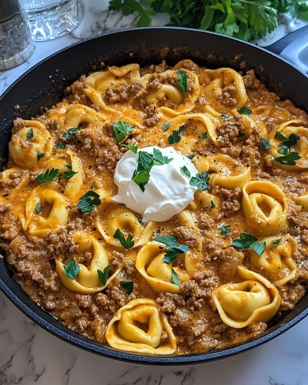 Tortellini Bolognese Skillet