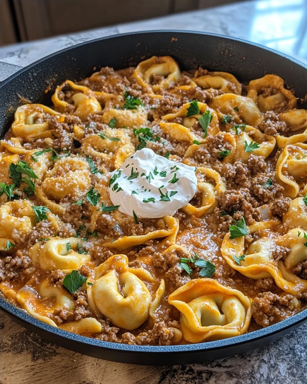 Tortellini Bolognese Skillet